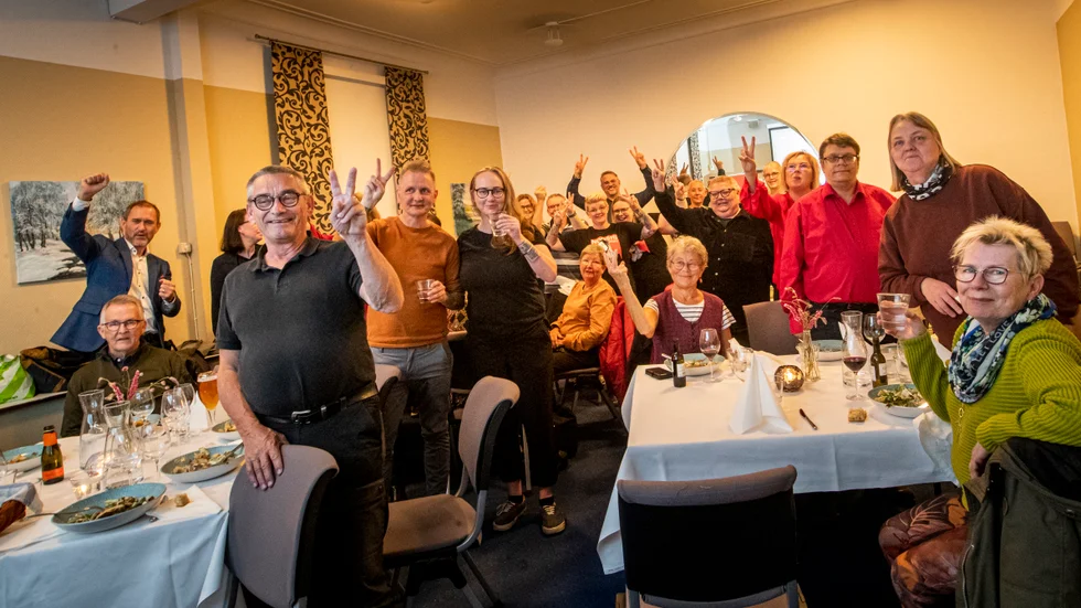 Vänsterpartisterna i Piteå summerade en bra valrörelse och var förhoppningsfulla.