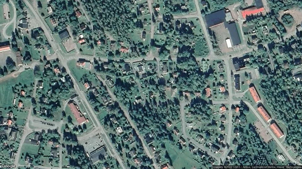 Området kring Genvägen 2
