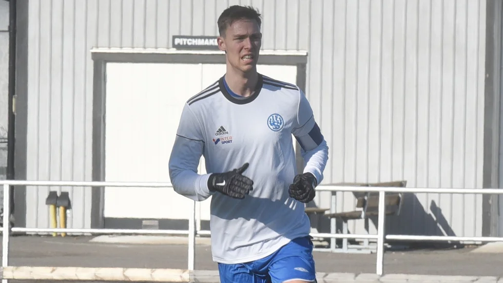 Martin Brorsson var tillsammans med brorsan Anton Brorsson bäst på planen i derbyt mellan Södra Vi och Storebro.