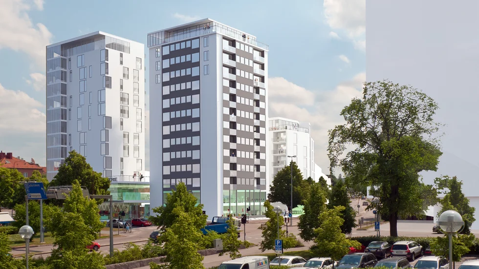 Så här såg förslaget för Kannan ut för tio år sedan. Nu vill fastighetsägaren återuppta planeringen. 