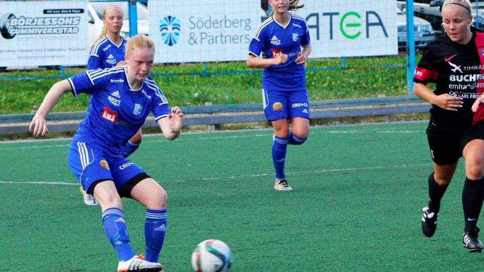 Hanna Bryggman satte ett långskott. (Arkivbild)