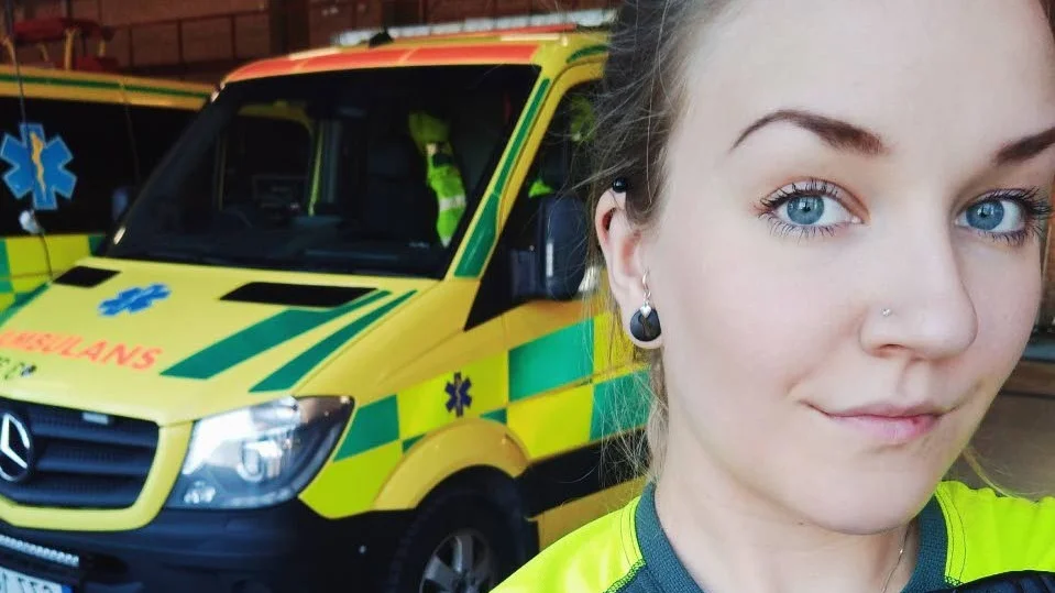 Elina Tenhunen har skrivit magisteruppsatsen i samband med sin utbildning till ambulanssjuksköterska.