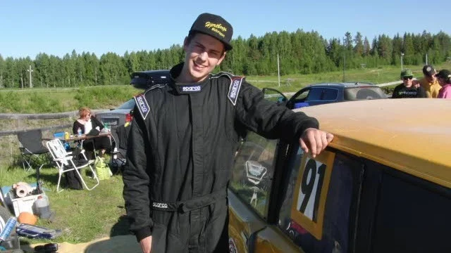David Hjertberg tog sin femte raka seger när han vann Midsommarracet i Skellefteå.