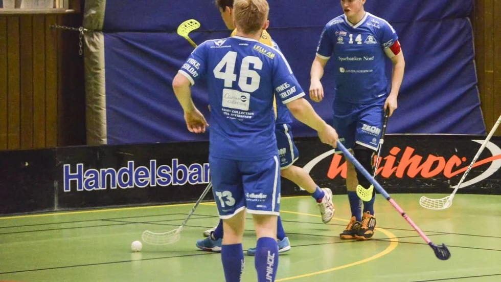 Johan Renberg K 4 IF putsade till siffrorna lite när han i slutminuten gjorde mål. Slutresultatet för torsdagens match mellan K 4 IF och Gamla stan slutade 4-10. (Arkivbild) Foto: Malin Johansson