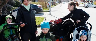 Redo för barnvagnsmarsch