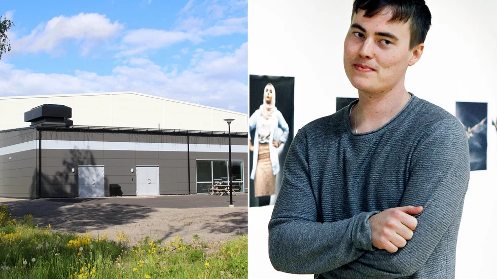 Julius Nord. Det är konstnären som fått uppdraget att ta fram en konstnärlig gestalning till Hackelhallen.