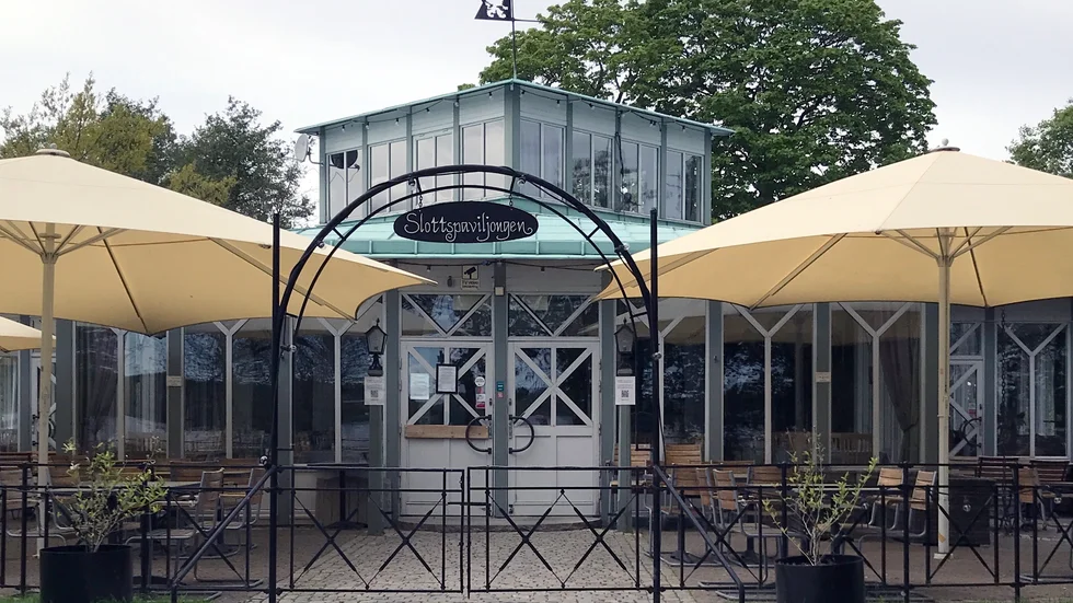 Slottspaviljongen i Mariefred hade tjuvbesök under natten till torsdagen.
