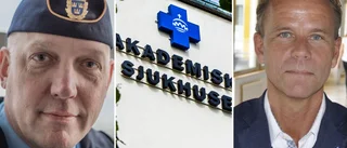 Man efterlyst – knivhotade personal på Ackis