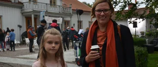 Gott humör på tysk jätteinspelning i Nyköping