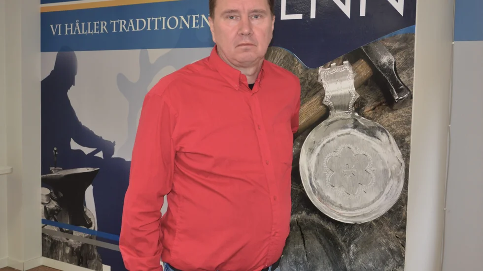 Leif Öhlund, Jokkmokks Tenn är stolt och glad över att företagets produkter nu ska ställas ut på British Museum i London.