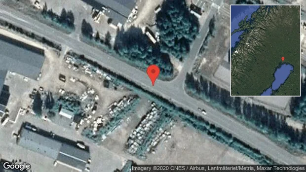 Stopp på väg 721 på grund av olycka med flera fordon