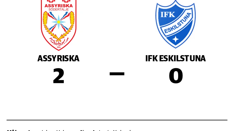 Assyriska vann mot IFK Eskilstuna