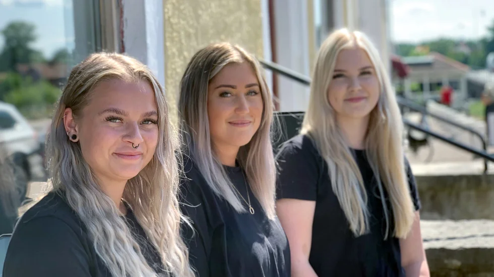 Amanda Johansson, Rebecca Karlsson och Maja Karlsson utökar verksamheten under coronatider.