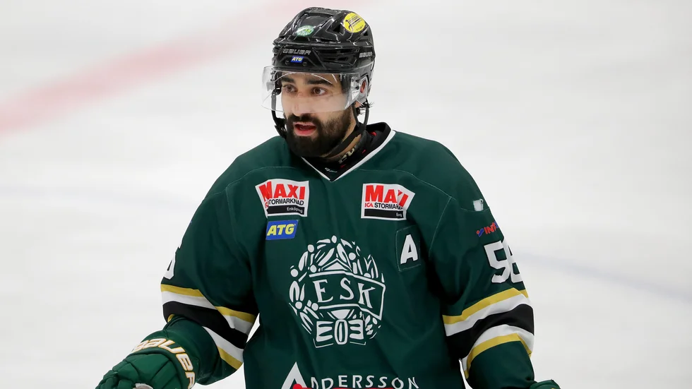 Adam Rachidi bröt en måltorka som hängt i över 70 matcher i hockeyettan.