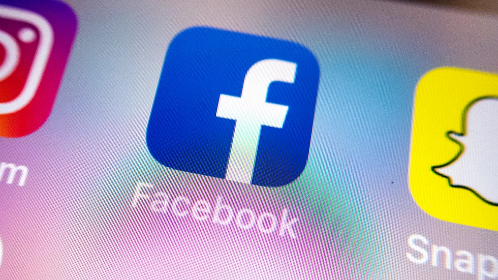 Facebook agerar inför Bidens installationsdag. Arkivbild.