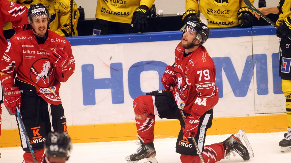 Jens Holmström och Emil Lundberg – båda lämnar Vita Hästen.