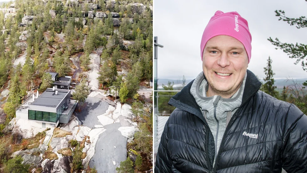"Berget är viktigt för allmänheten och vi vill behålla de öppna. Med hotellet vill vi kunna erbjuda en fantastisk service och logi i Övertorneå med en liten påverkan på naturen", säger Johan Väisänen.