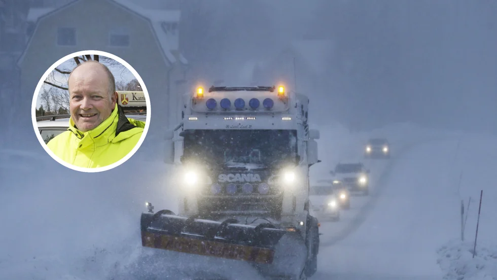 Erland Fröjd, arbetsingenjör i kommunen, konstaterar att snöröjningen väcker känslor. På tisdagen polisanmälde en snöröjare olaga hot och skadegörelse.