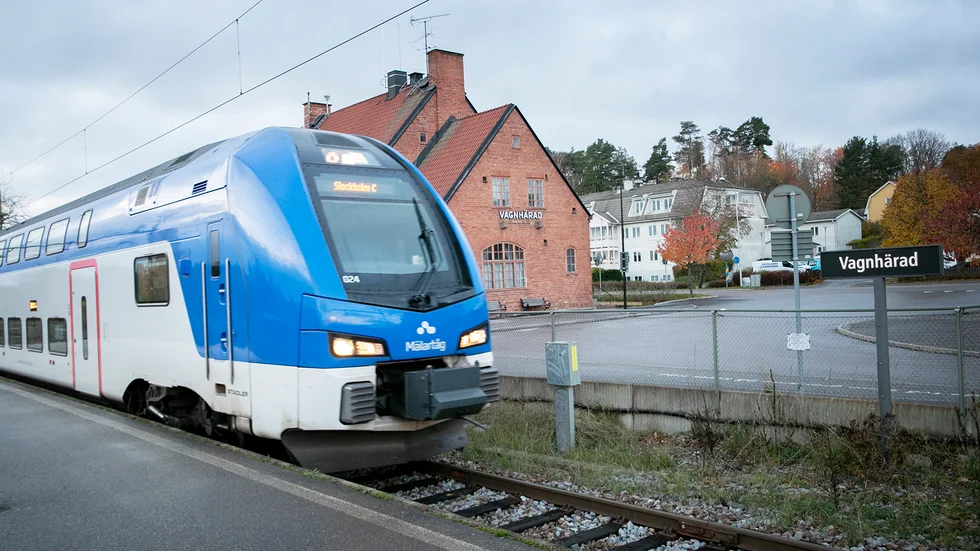 Vagnhärads station.