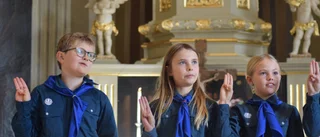 Björsäter välkomnade nya scouter