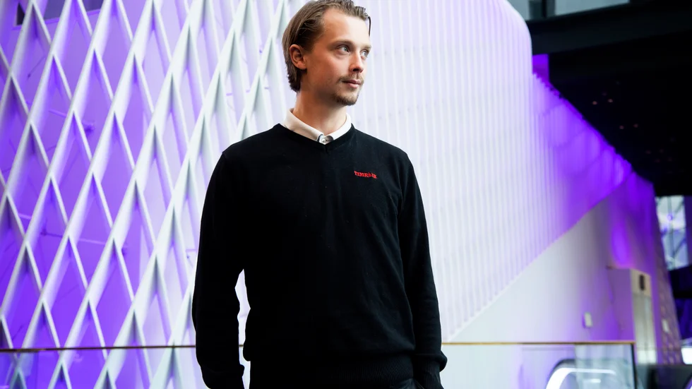 Allsvenska poängkungen Jonathan Dahlén står i blickfånget inför sin debut i Tre Kronor. Arkivbild.