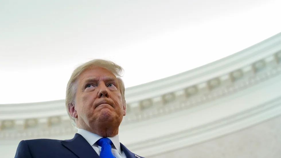 USA:s president Donald Trump. Arkivbild.