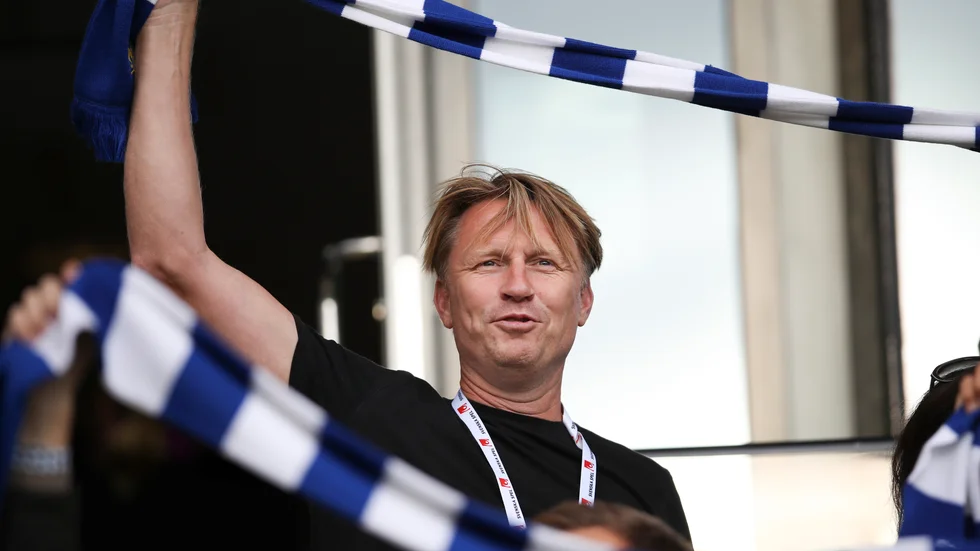 Kennet Andersson under en IFK Göteborgsmatch 2018. Arkivbild.