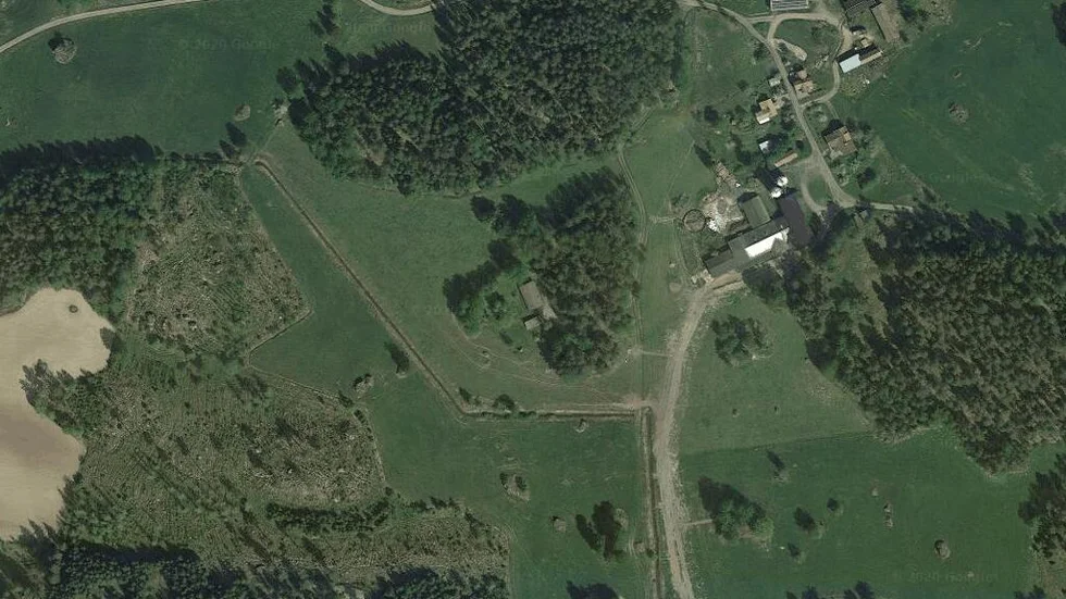 Området kring Haneberg  