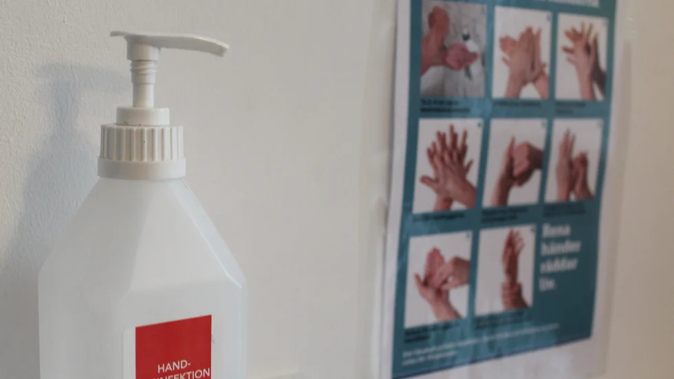 Noggrann handtvätt med desinfektion – check!