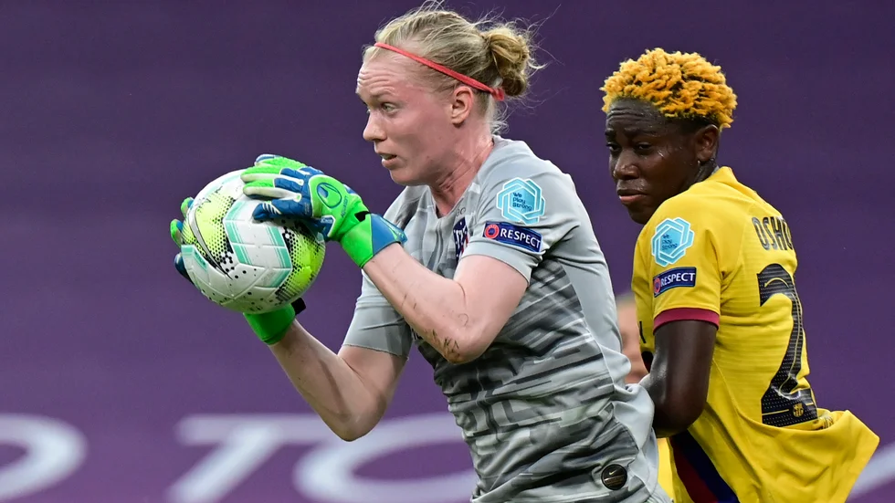 Hedvig Lindahl verkar snart vara redo att dra på sig Atlético Madrids matchtröja efter ett skadeuppehåll på flera månader. Arkivbild.