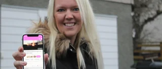Hon håller ihop det lokala snacket på Facebook