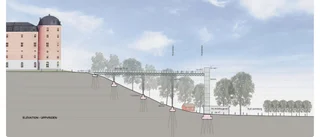 Förslaget förbinder även centrala delar i Uppsala
