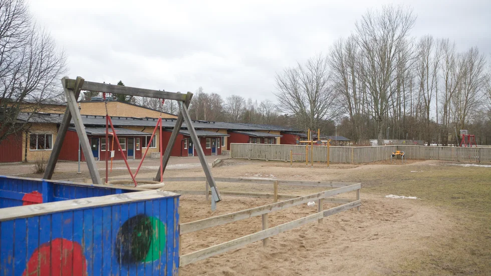 Slottsskolan F-6 behöver mer utrymme. Därför diskuteras en flytt av förskolan.