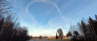Läcker himmel över Boden       