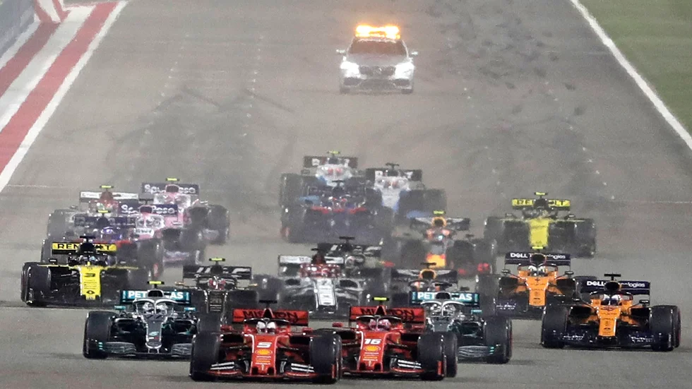 F1-tävlingarna i Bahrain kommer inte att tillåta publik. Arkivbild.