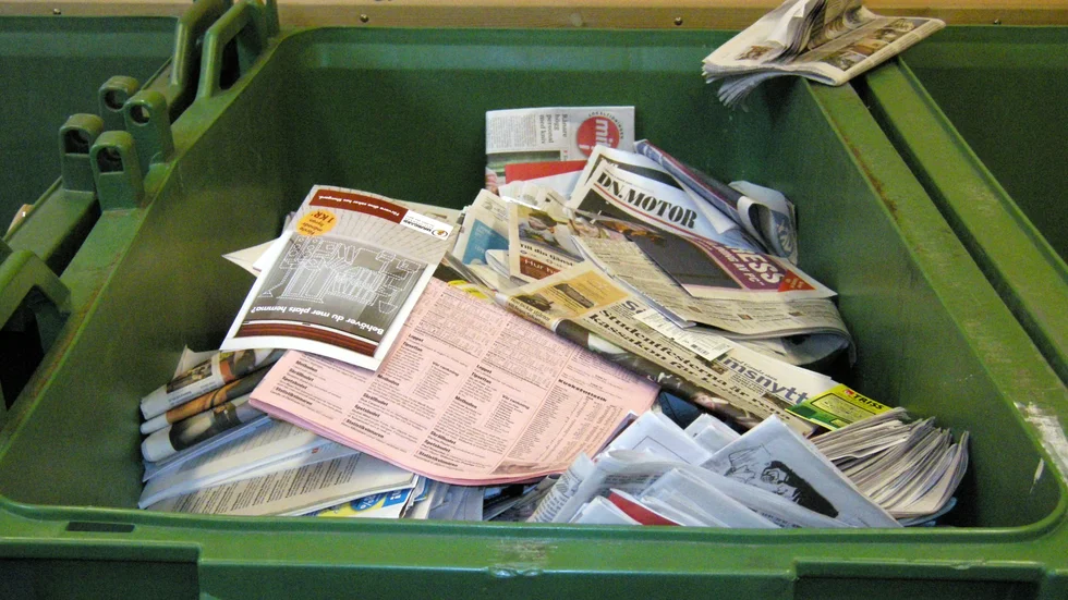 Tidningsbranschen slipper ta ansvar för återvinning av returpapper. Arkivbild.