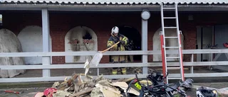 Polisen: Pizzeriabranden i Eskilstuna föregicks av hot