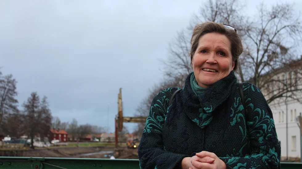 Kanalbolaget bygger om kajen i Gamla Motala Verkstad. Alliansens kulturtopp, Karin Westberg (C), vill nu få området att blomstra.