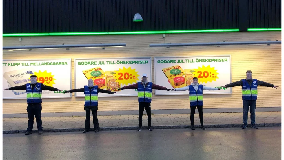 FRG-medlemmar i Älvkarleby: Roger Petrini, Johanna Sognestrand, Rolf Bejerfjord och Jan Jacobsson. 