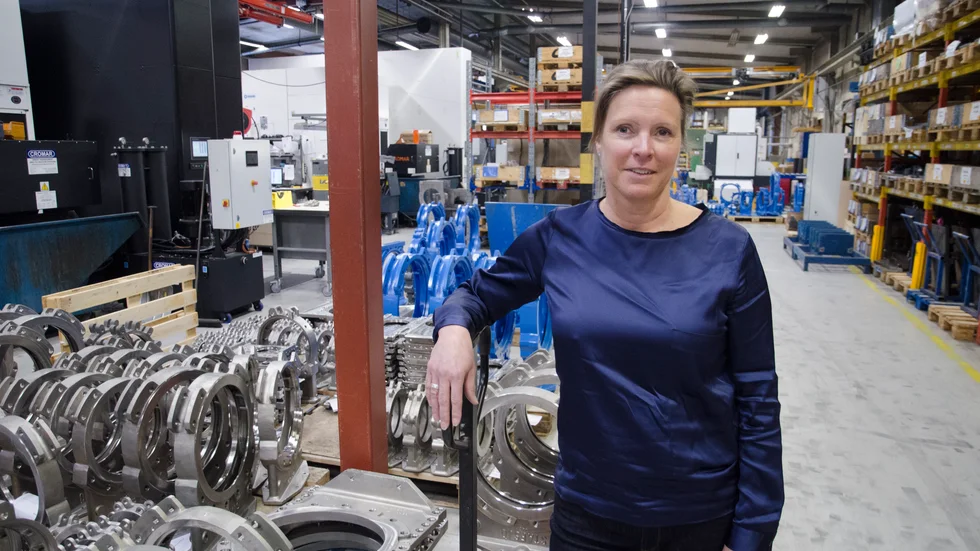 Med tanke på coronakrisen har utvecklingen varit otroligt bra, säger Maria Persson, vd på Stafsjö Valves som slår rekord i fakturering.