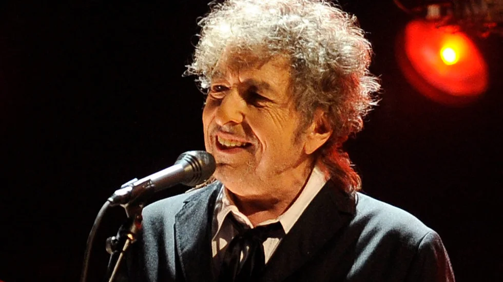 Bob Dylan kliver in i radiostudion igen. Arkivbild.