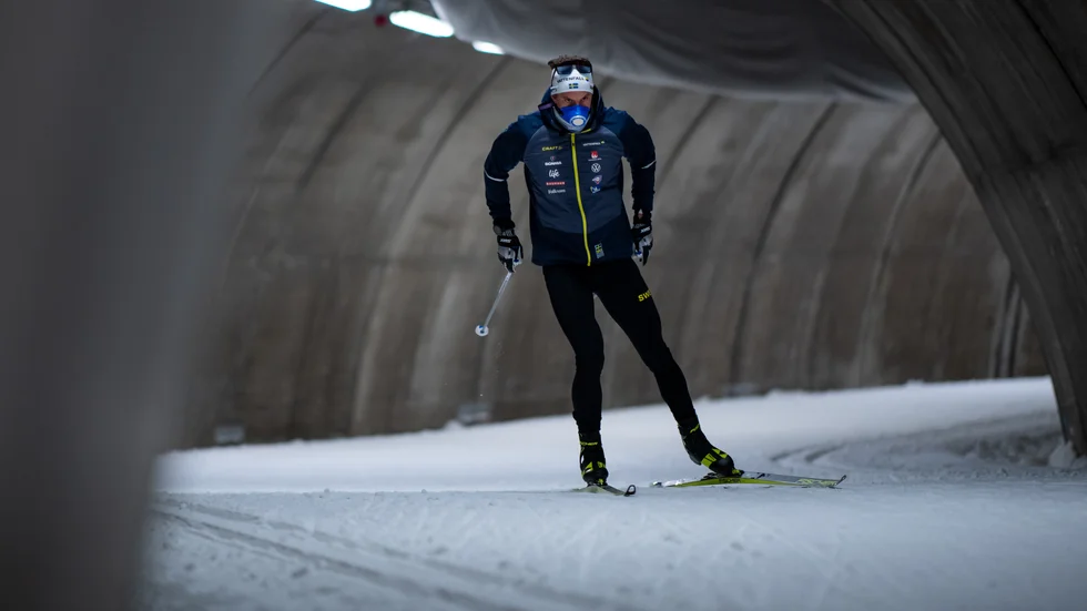 Johan Häggström har kunnat bedriva sin försäsongsträning till punkt och pricka.