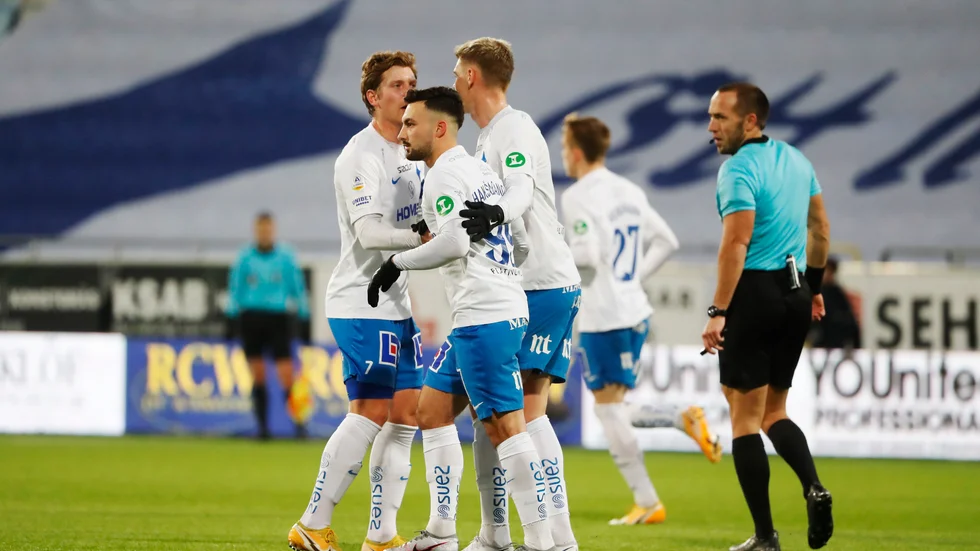 Sead Haksabanovic gjorde båda målen när IFK Norrköping inledde cupspelet med 2–0 hemma mot Gif Sundsvall. Arkivbild.