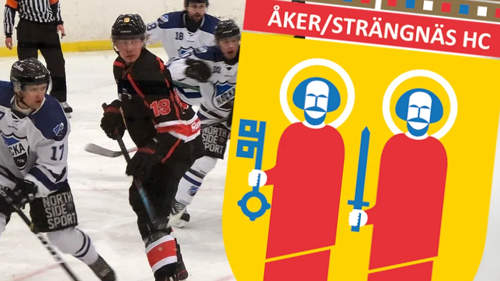 Åker Strängnäs Marcus Isberg har precis vunnit en tekning mot Nacka HK.
