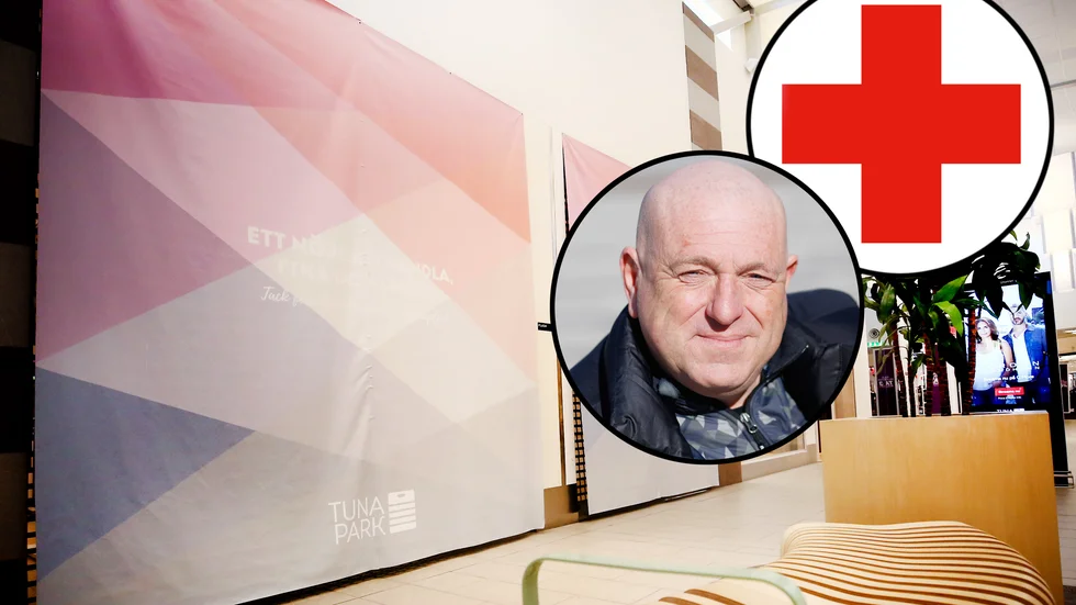 Den 23 oktober öppnar Röda Korset i Eskilstuna en pop-up-butik inne i köpcentret Tuna park. På bild Urban Wallin.