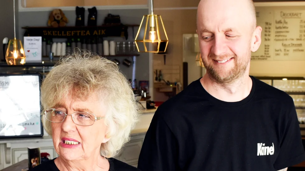 Gittan Smedh och Jens Näslund kastar in handduken. Nu väntar nya tider för det folkkära kaféet.