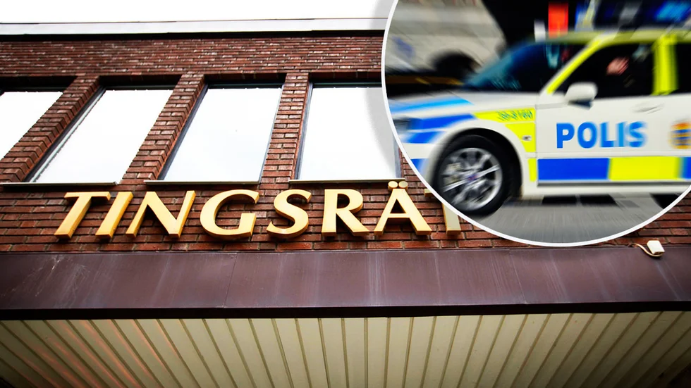 En man åtalas för en rad brott efter att ha stoppats av polisen.
