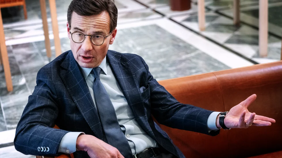 Moderatledaren Ulf Kristersson. Arkivbild.