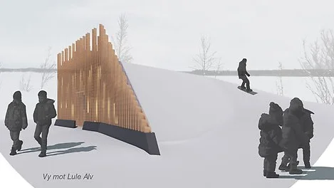 Det var arkitektbyrån a och d som tog fram det vinnande förslaget i arkitekttävlingen gällande pumphusets utseende. 