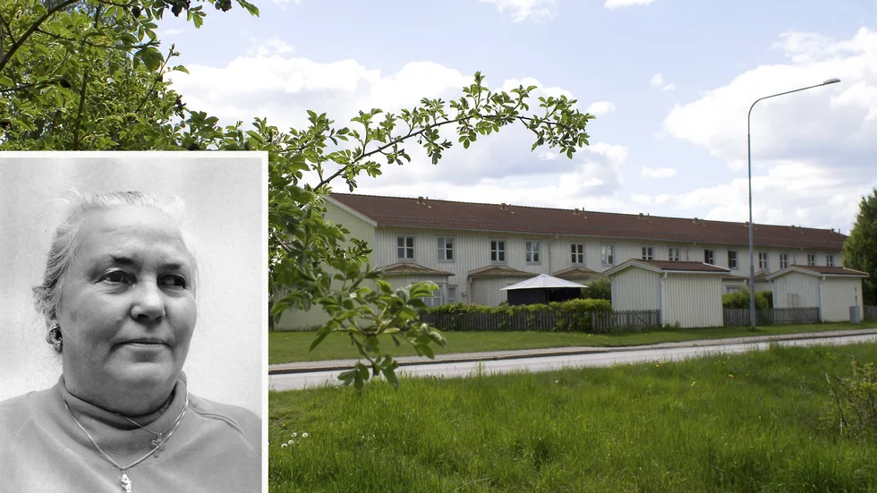 I radhusområdet på Eneroths väg bodde flera medlemmar i World Light Center under en period. Lilly Gardeby var sektens stränga ledare.